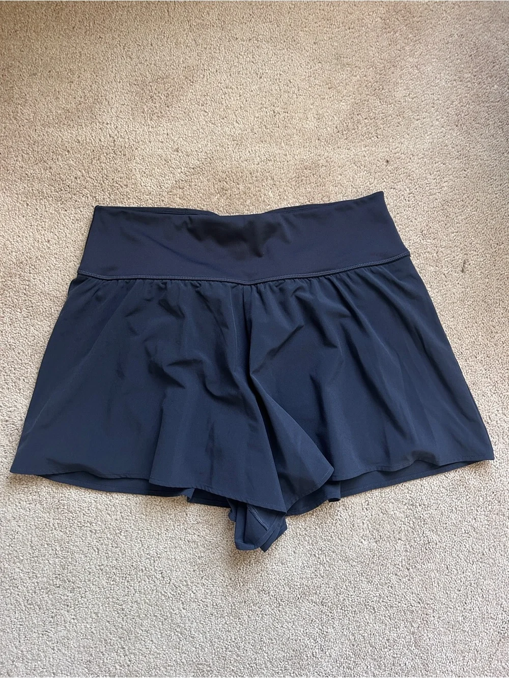 Flowy Skort Shorts - Flared Athletic Style
